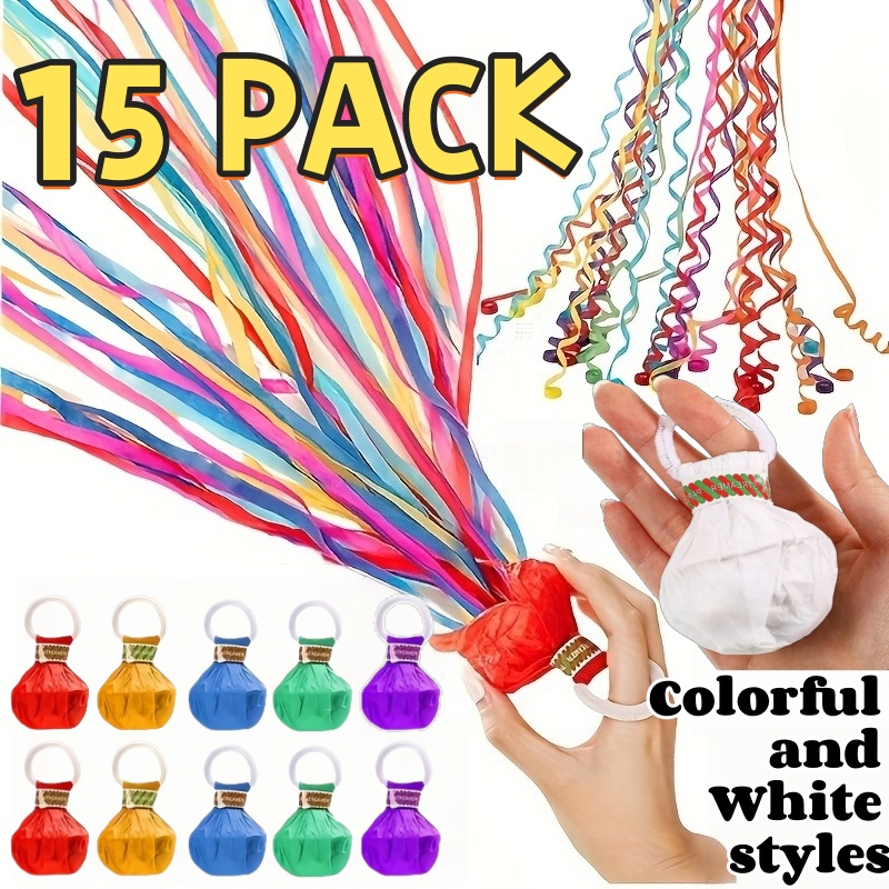 Confetti Cannon Tube - 2/15 pcs Konfeti Ledakan Kertas yang