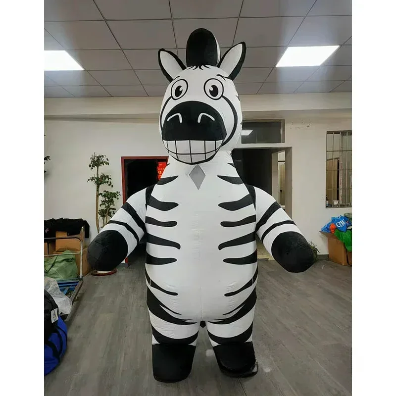 Event & Party Supply Photos - Kostum Maskot Zebra Tiup, Kostum Seluruh