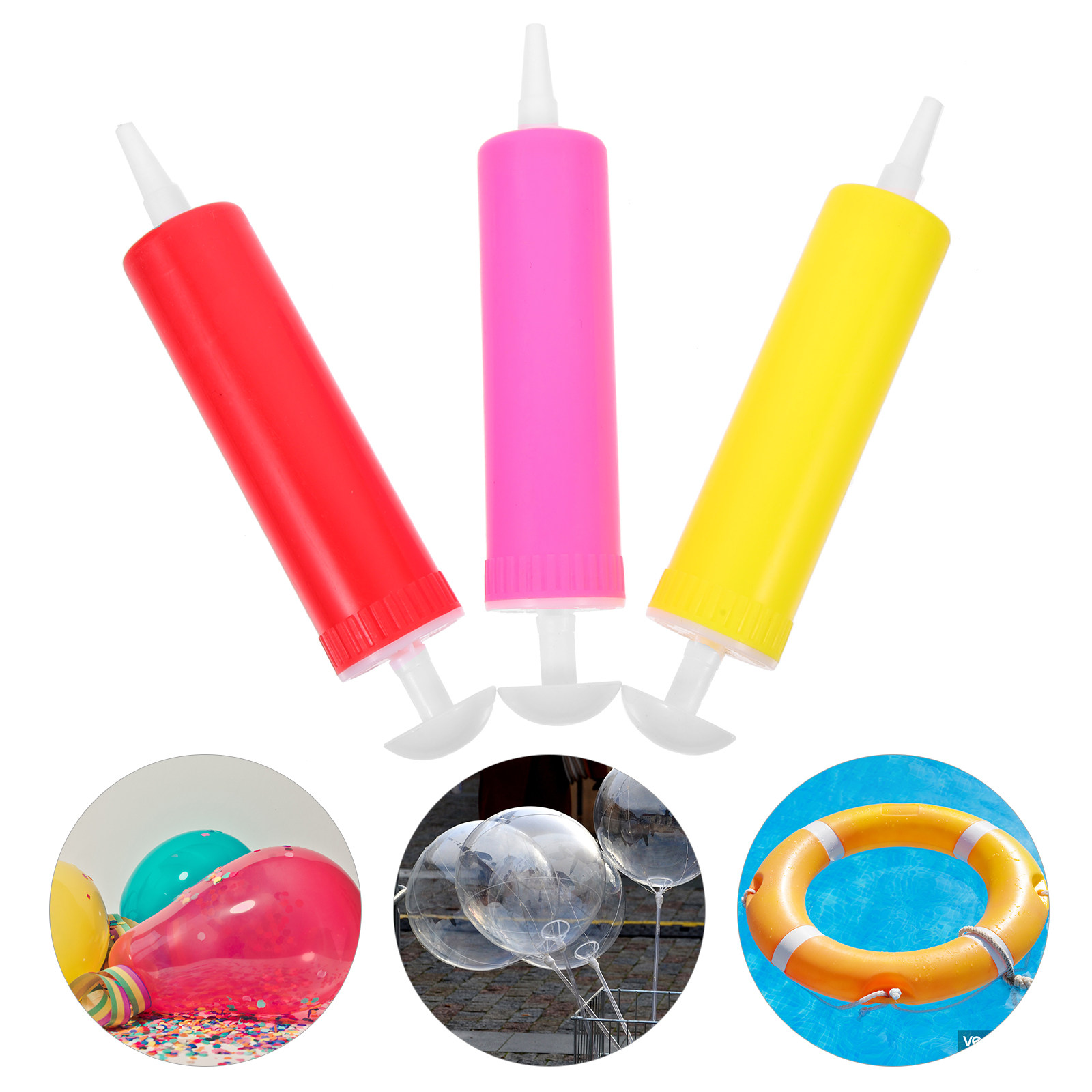 Balloon Pump Hand - 10 Buah Pompa Balon Manual Serbaguna,