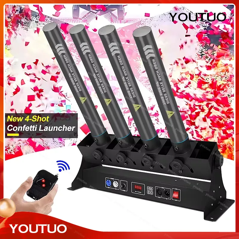 Confetti Cannon Tube - untuk SHTX Four Head Electronic Confetti