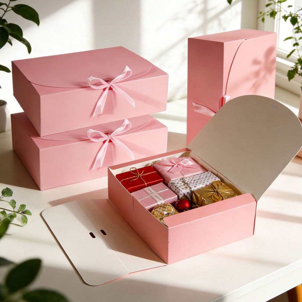Event Party Box - 5 buah kotak hadiah dengan desain