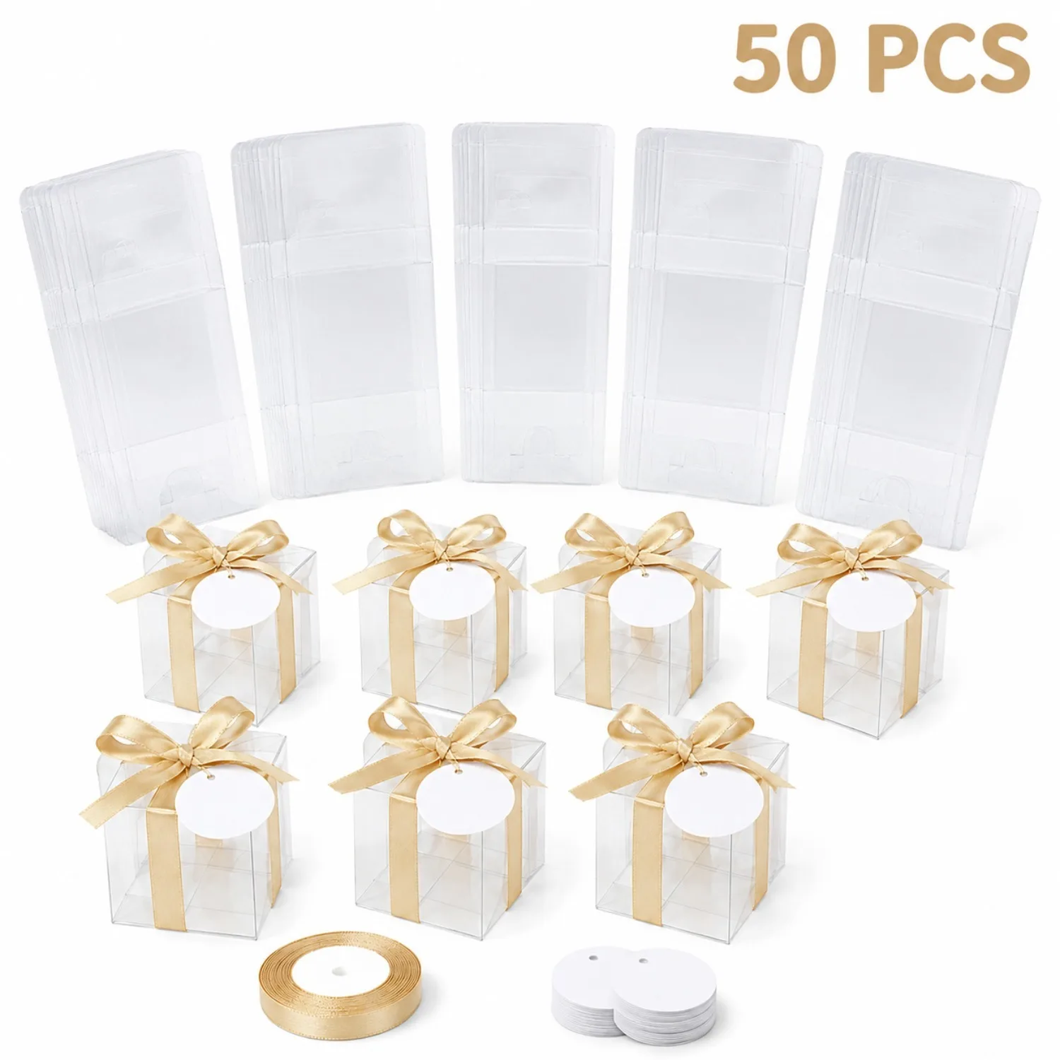 20/50 Kotak Hadiah Transparan  - Event Party Box ulasan dan harga