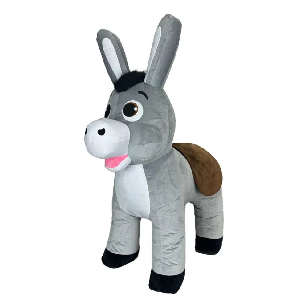 Kostum Maskot Keledai Abu-abu  - Event & Party Supply Photos ulasan dan harga
