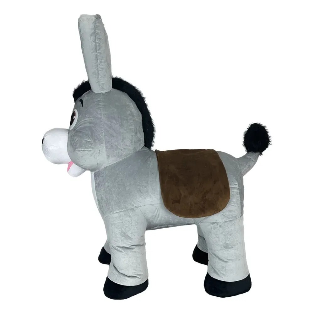 Kostum Maskot Keledai Abu-abu  - Event & Party Supply Photos ulasan dan harga
