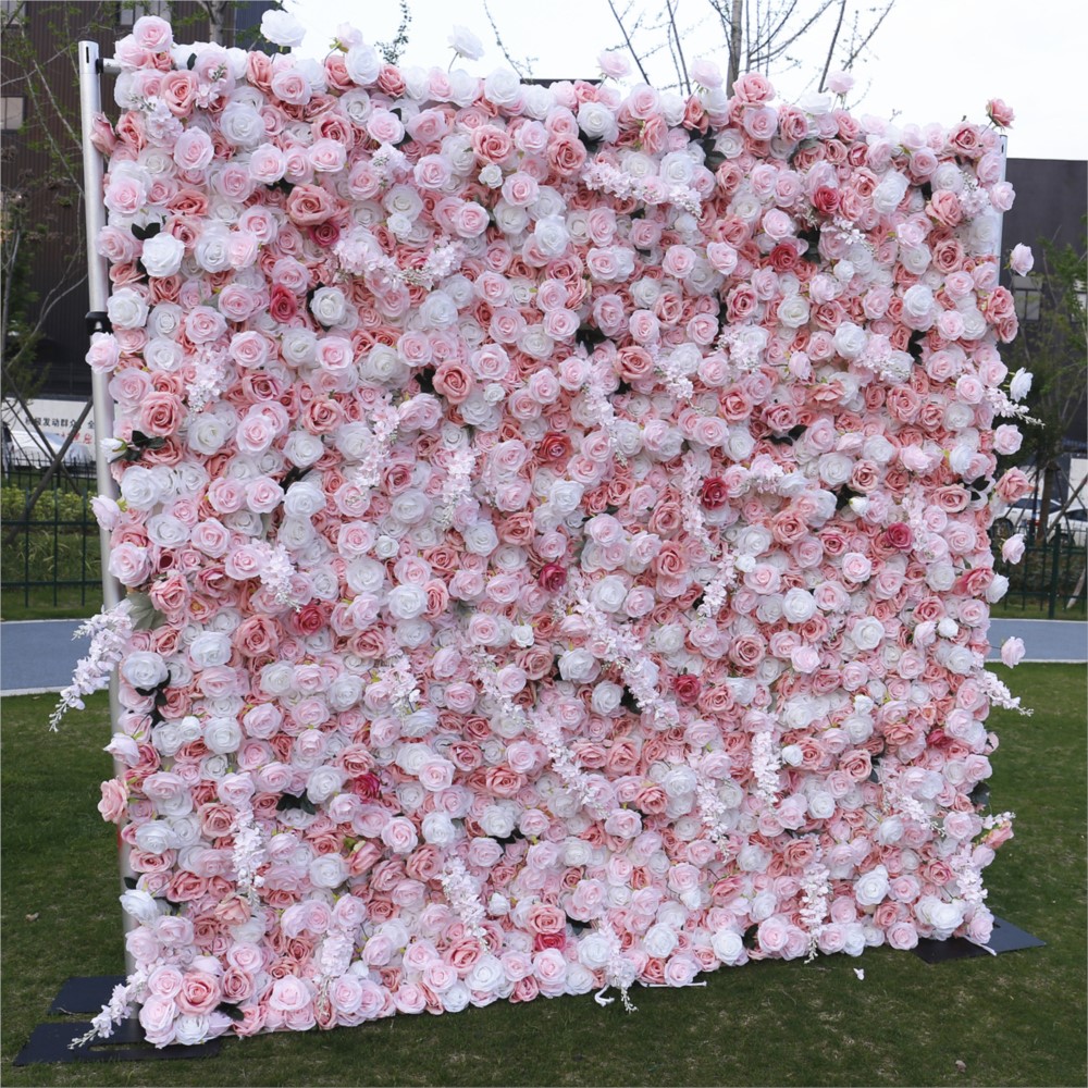 Uflower 5D Bunga Mawar Kain Pi - Flower Wall Panel ulasan dan harga