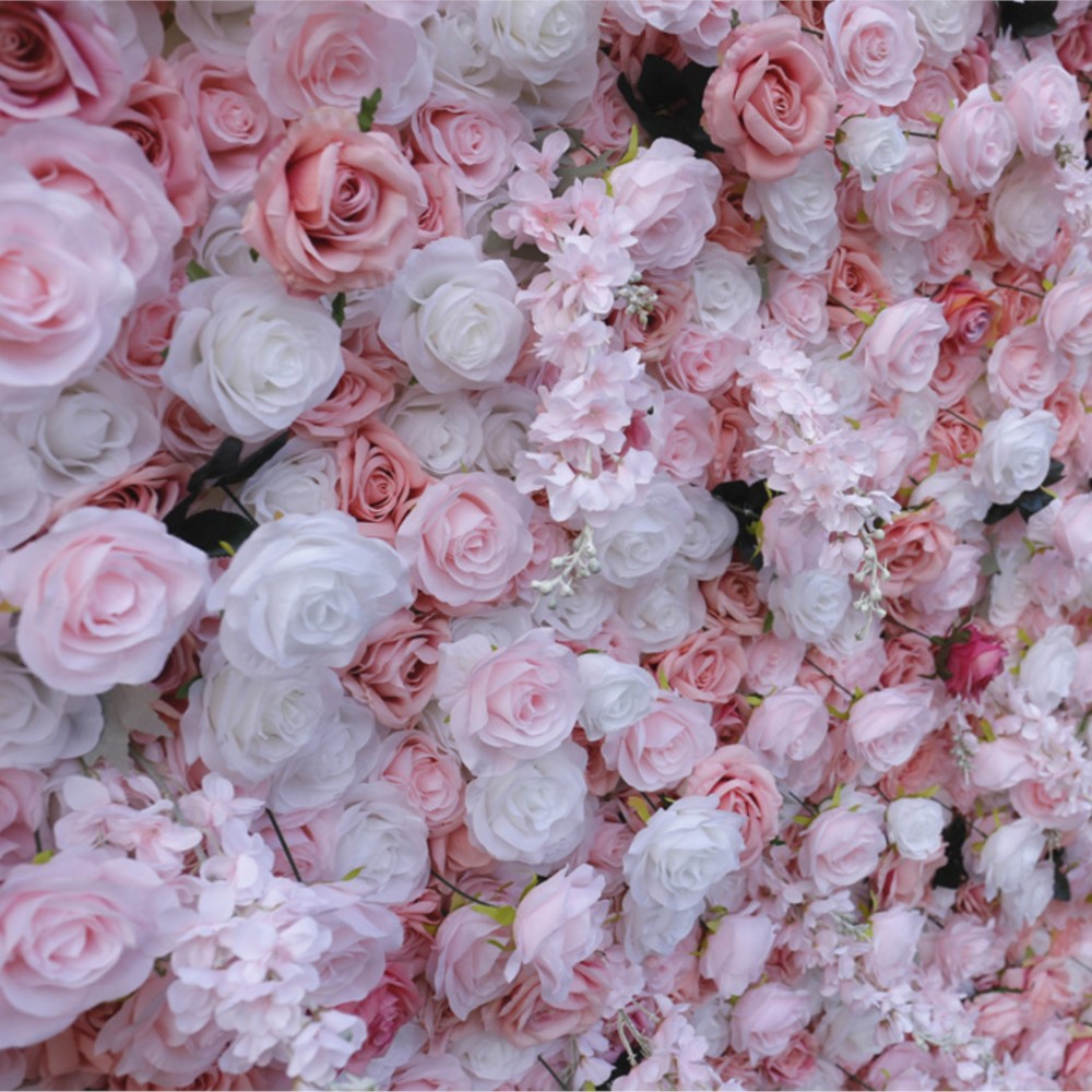 Uflower 5D Bunga Mawar Kain Pi - Flower Wall Panel ulasan dan harga
