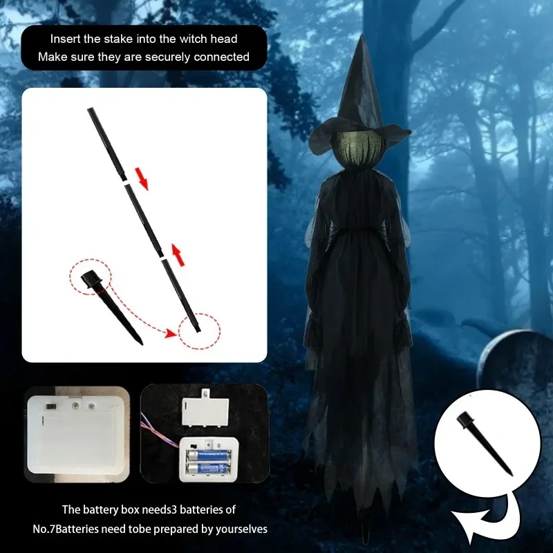 Dekorasi Halloween Penyihir Be - Neon Sign Party ulasan dan harga