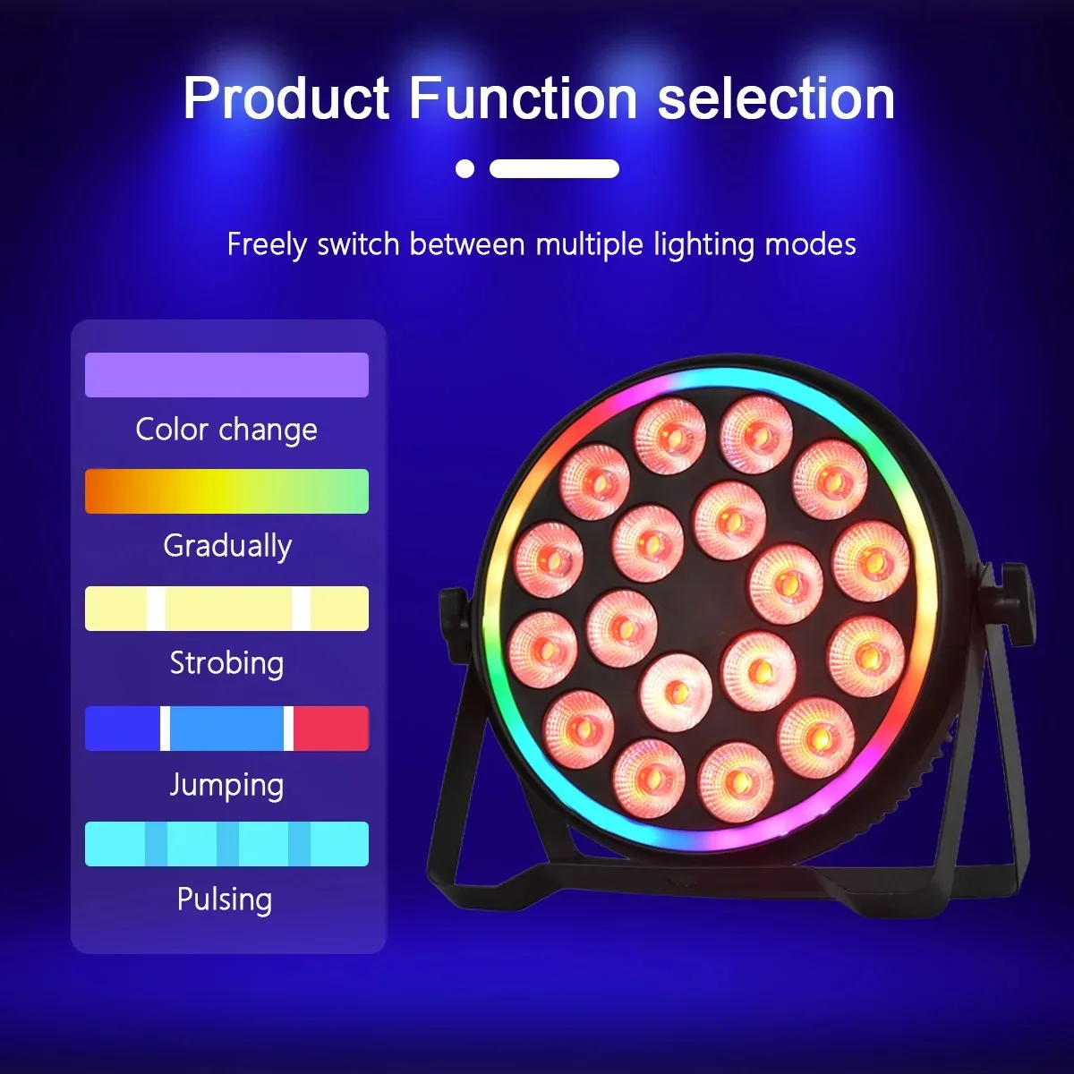 Lampu LED Par 4-in-1 RGBW 180W - Event & Party Supply Photos ulasan dan harga